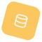 An icon showing database