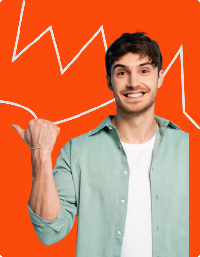 Person giving hand gesture