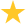 Golden coloured star icon
