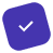 A tick icon